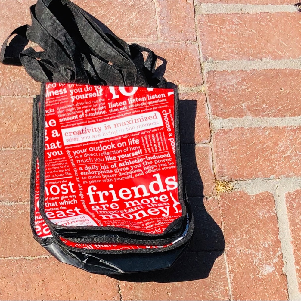 lululemon classic red bag brand new